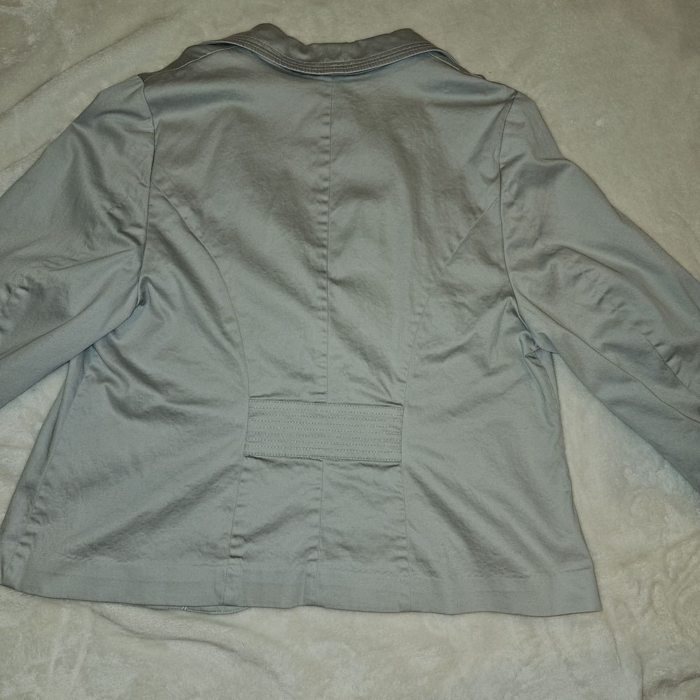 Lane‎ Bryant Women's Gray Jacket - Picture 8 of 14